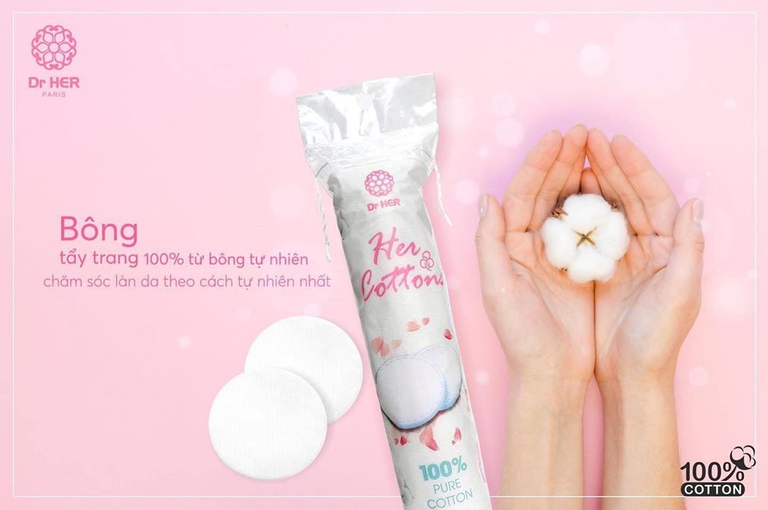 5 loại bông tẩy trang giá rẻ chất lượng cao đang được phái đẹp săn lùng nhiều nhất 5