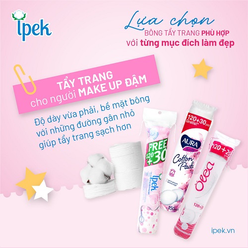 Chọn bông tẩy trang đúng cách để da không nổi mụn 2