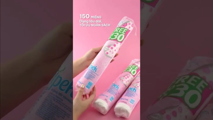 Bông tẩy trang Ipek - Đầy đủ size - Hợp mọi tính cách